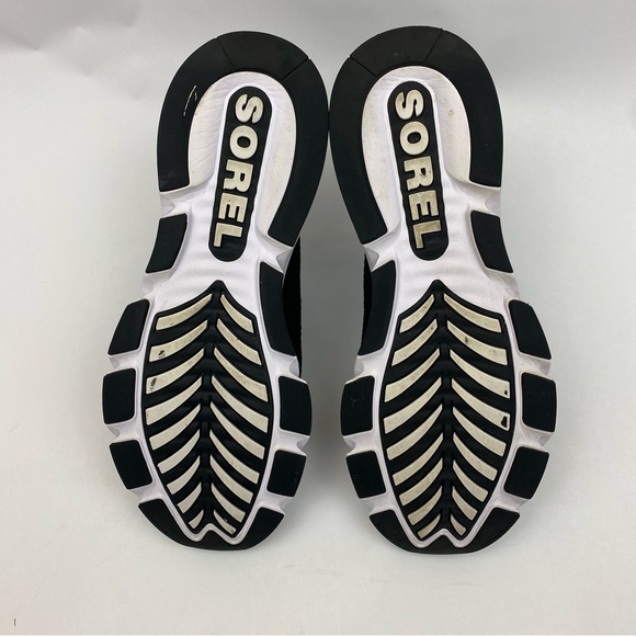 Sorel Mens Kinetic Ripstop Sneakers Color Black/White Midsoles. SZ 10 - Picture 10 of 11